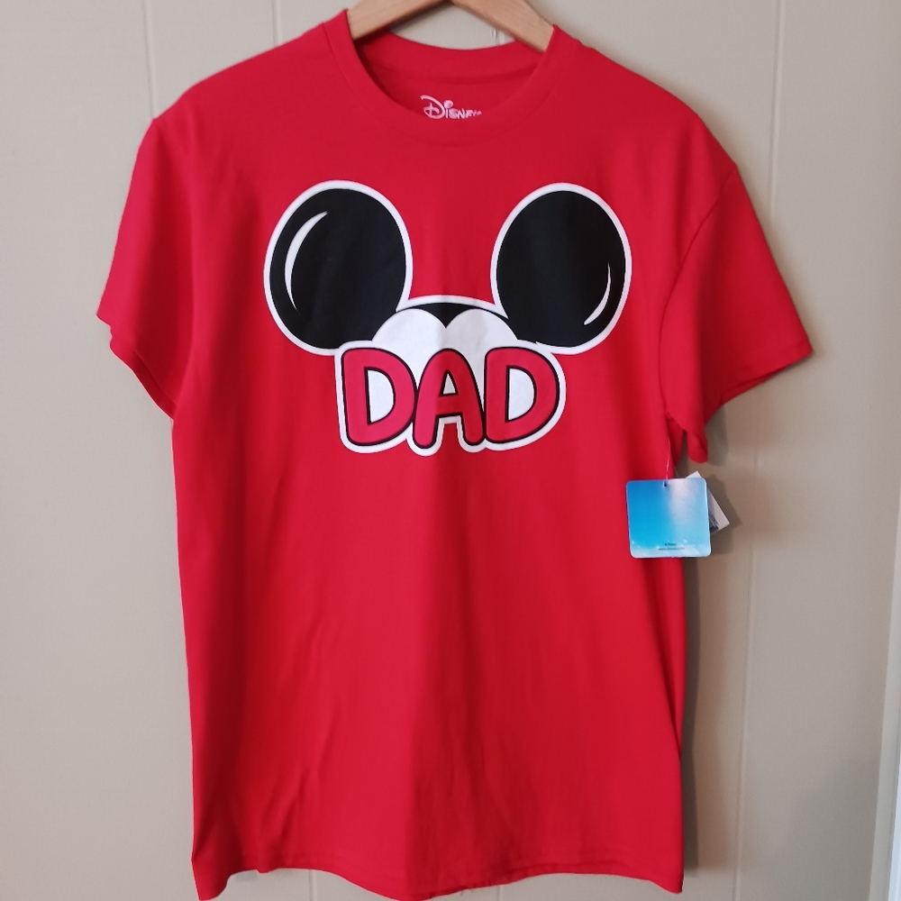 Disney Mickey Mouse Dad Shirt Medium